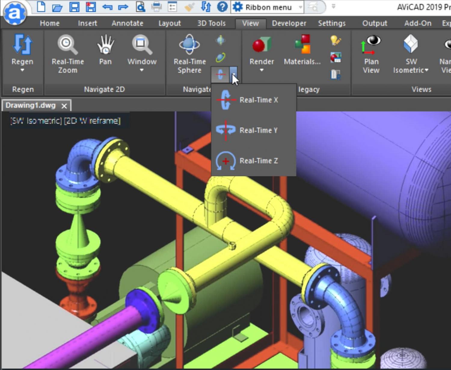 3d cad piping software